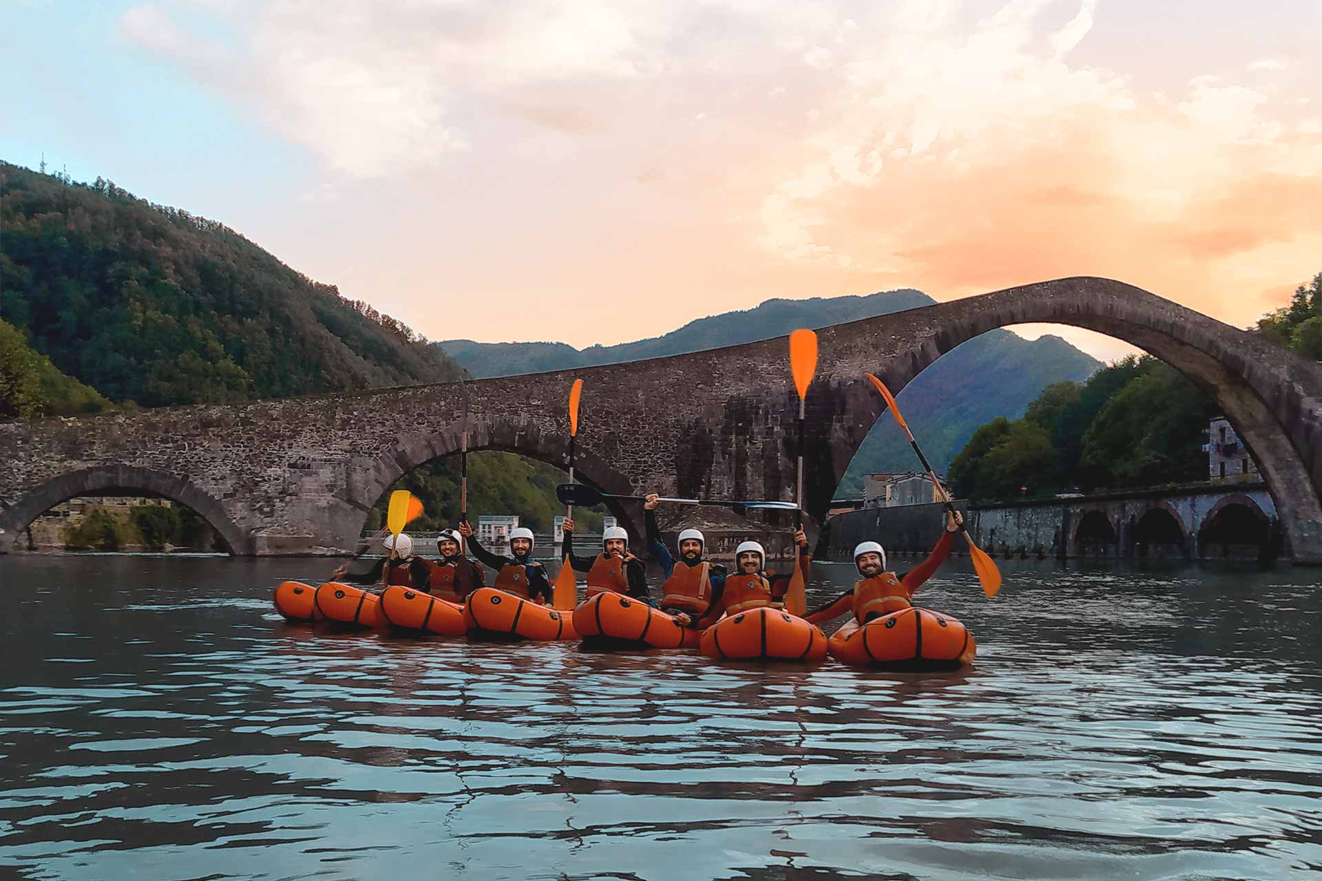 Packrafting Ponte del Diavolo